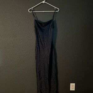 Elegant Navy Slip Dress